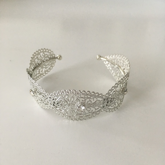 Anthropologie Jewelry Lace Arm Cuff Poshmark